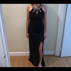 Black Halter Dress